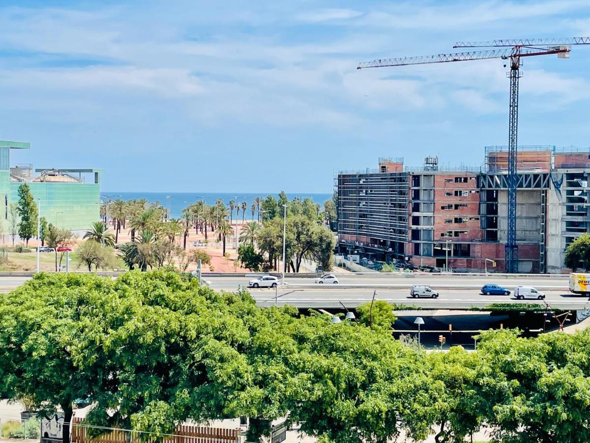 Forum De Barcelona Sea View Apartment With Garage Parking Сан-Адриан-де-Бесос Экстерьер фото