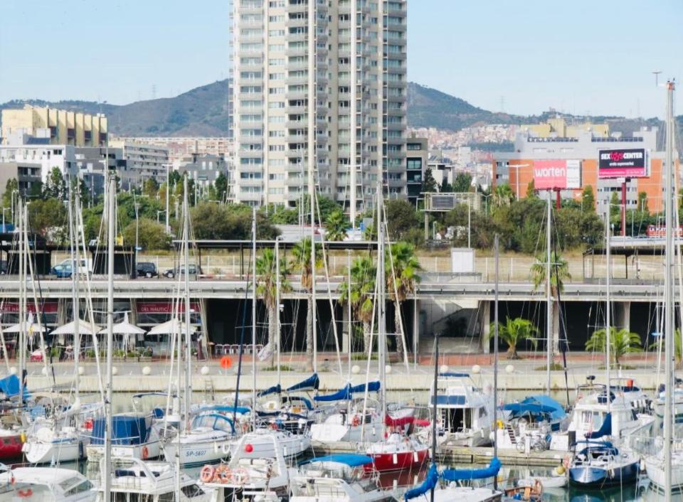 Forum De Barcelona Sea View Apartment With Garage Parking Сан-Адриан-де-Бесос Экстерьер фото