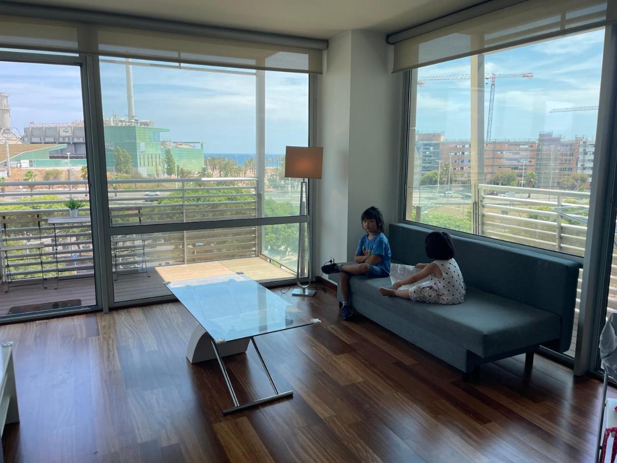 Forum De Barcelona Sea View Apartment With Garage Parking Сан-Адриан-де-Бесос Экстерьер фото